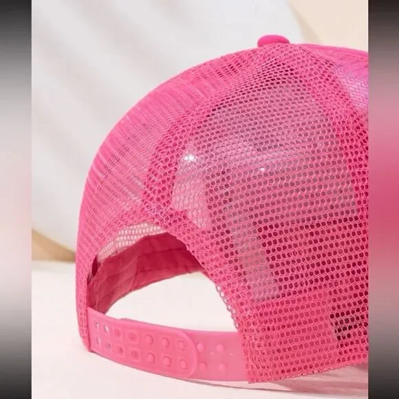 Letter “P” Patched Trucker Hat! - Picture 3 of 3